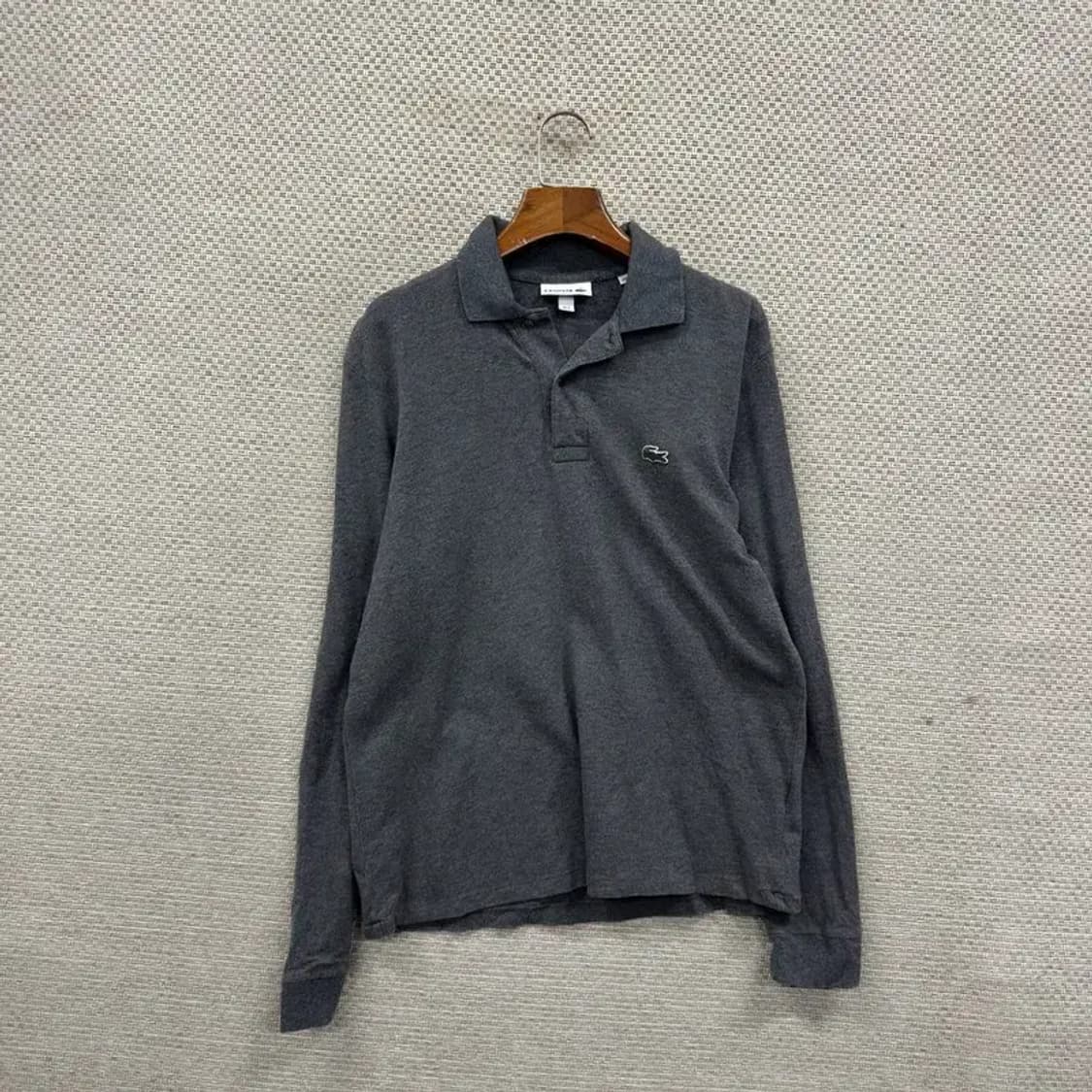 라코스테 캐주얼 자수로고 클래식핏 긴팔카라티 95 A01746 상품이미지1