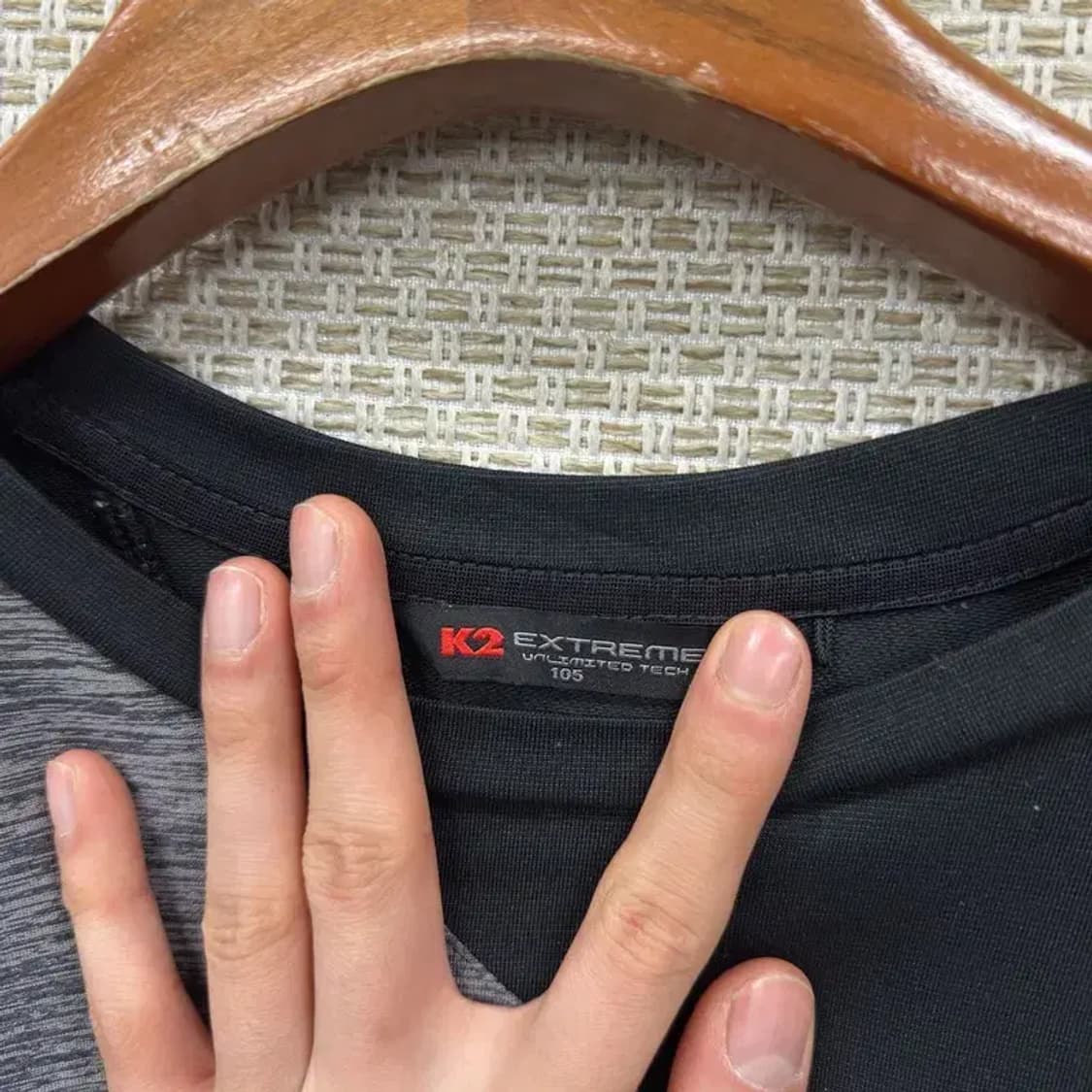 K2 아웃도어 기능성 스판 긴팔티 105 A01749 상품이미지3