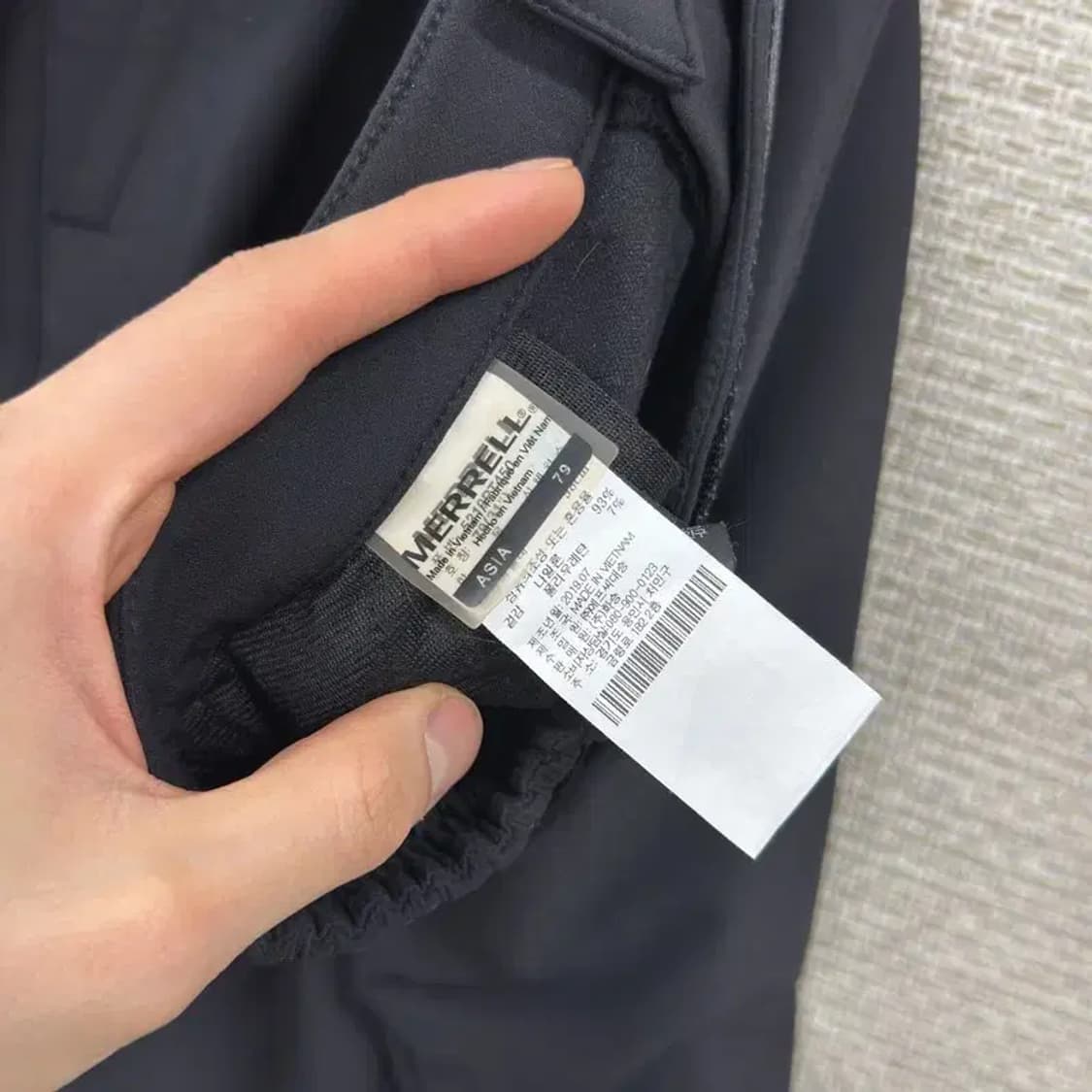 머렐 아웃도어 벨티드 약기모 등산 바지 79 A01753 상품이미지3