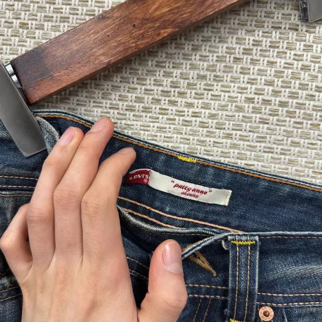 리바이스 빈티지워싱 데님 청바지 67 A01754 상품이미지4