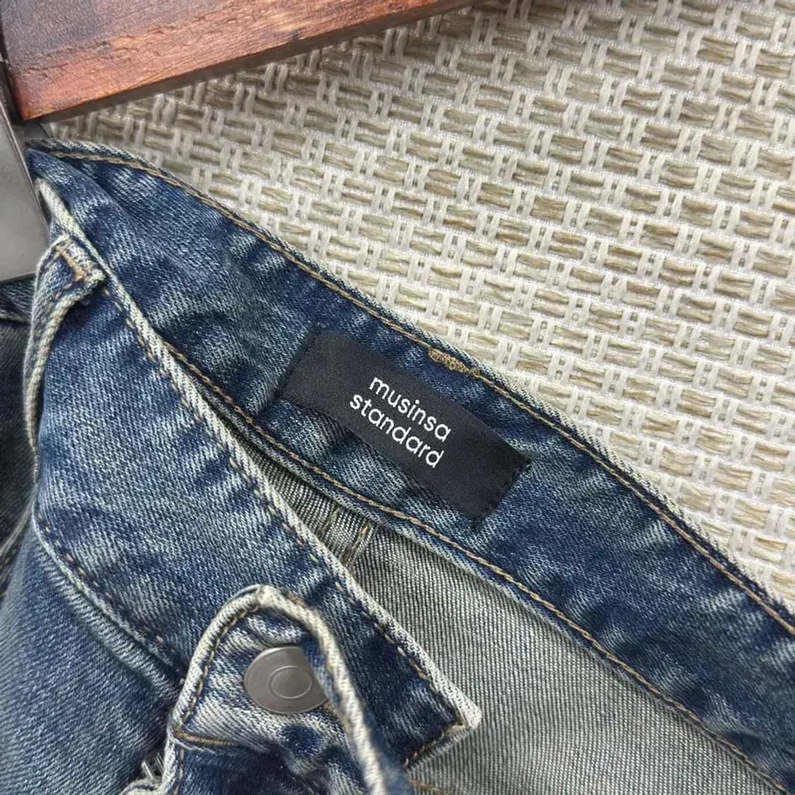 무신사스탠다드 캐주얼 스판 데님 청바지 85 A01761 상품이미지3