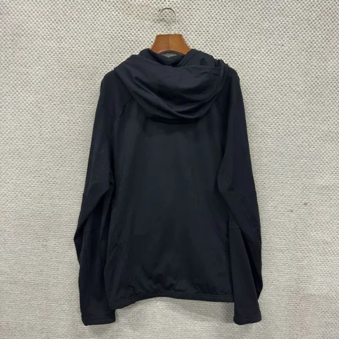 데상트 캐주얼 패치로고 져지 후드집업 L A01745 상품이미지2