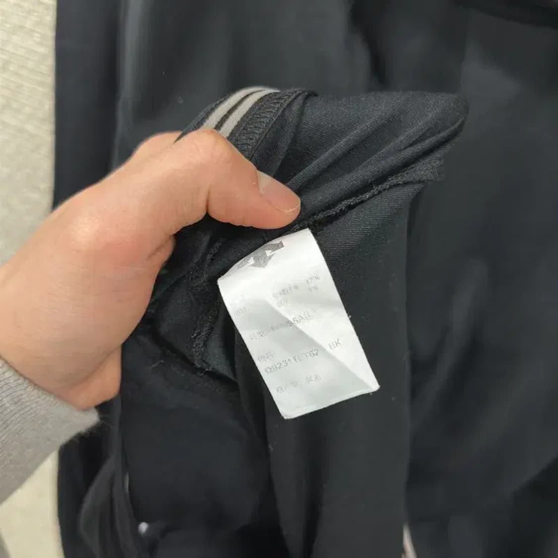 데상트 캐주얼 패치로고 져지 후드집업 L A01745 상품이미지4