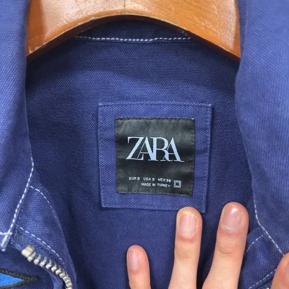 자라 ZARA 캐주얼 멀티패치 코튼 자켓 S A01724 상품이미지3