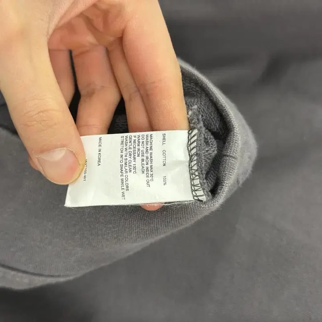 비바스튜디오 캐주얼 프린팅로고 스웻셔츠 맨투맨 XL A01730 상품이미지4