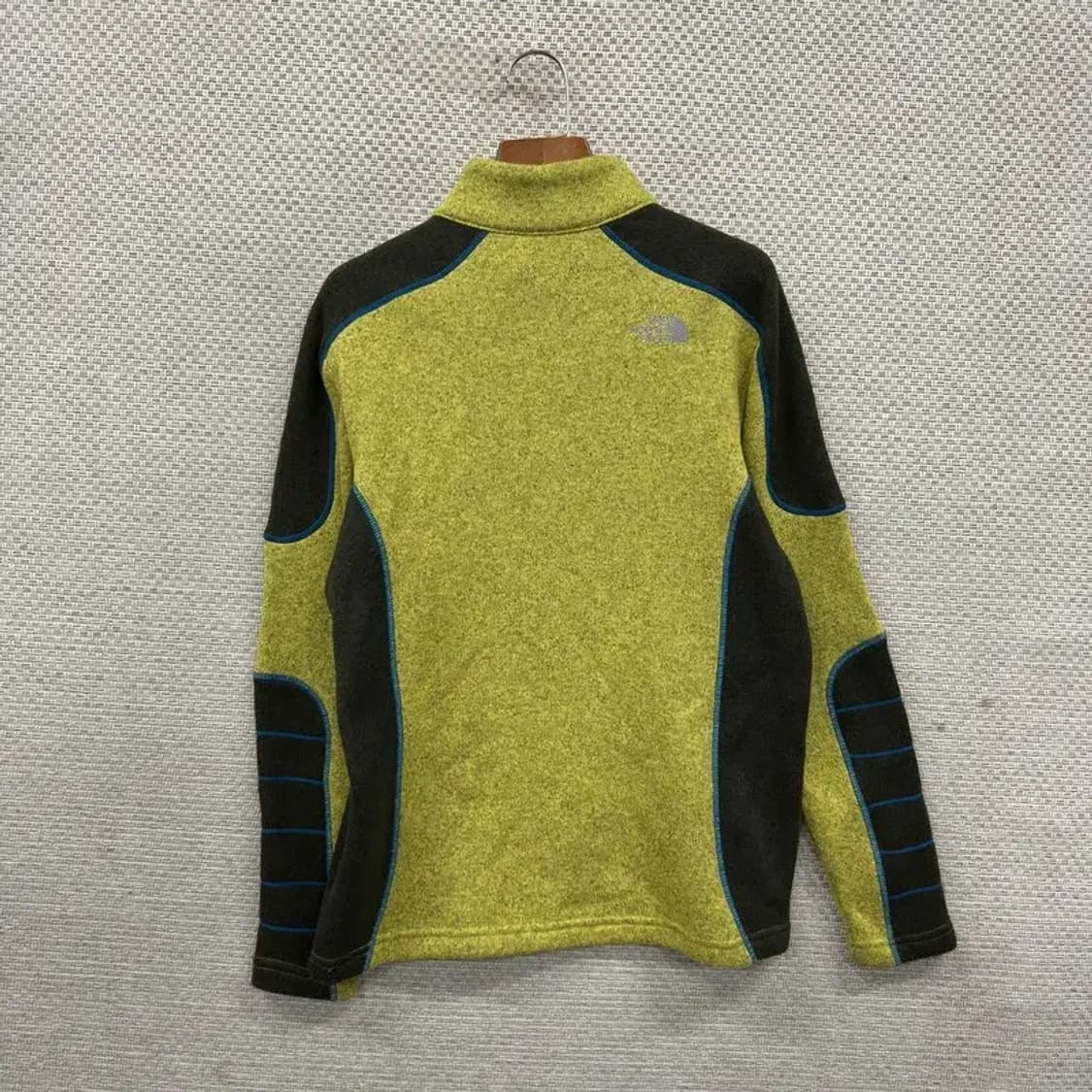 노스페이스 아웃도어 자수로고 반집업 후리스 긴팔티 90(S) A01750 상품이미지2