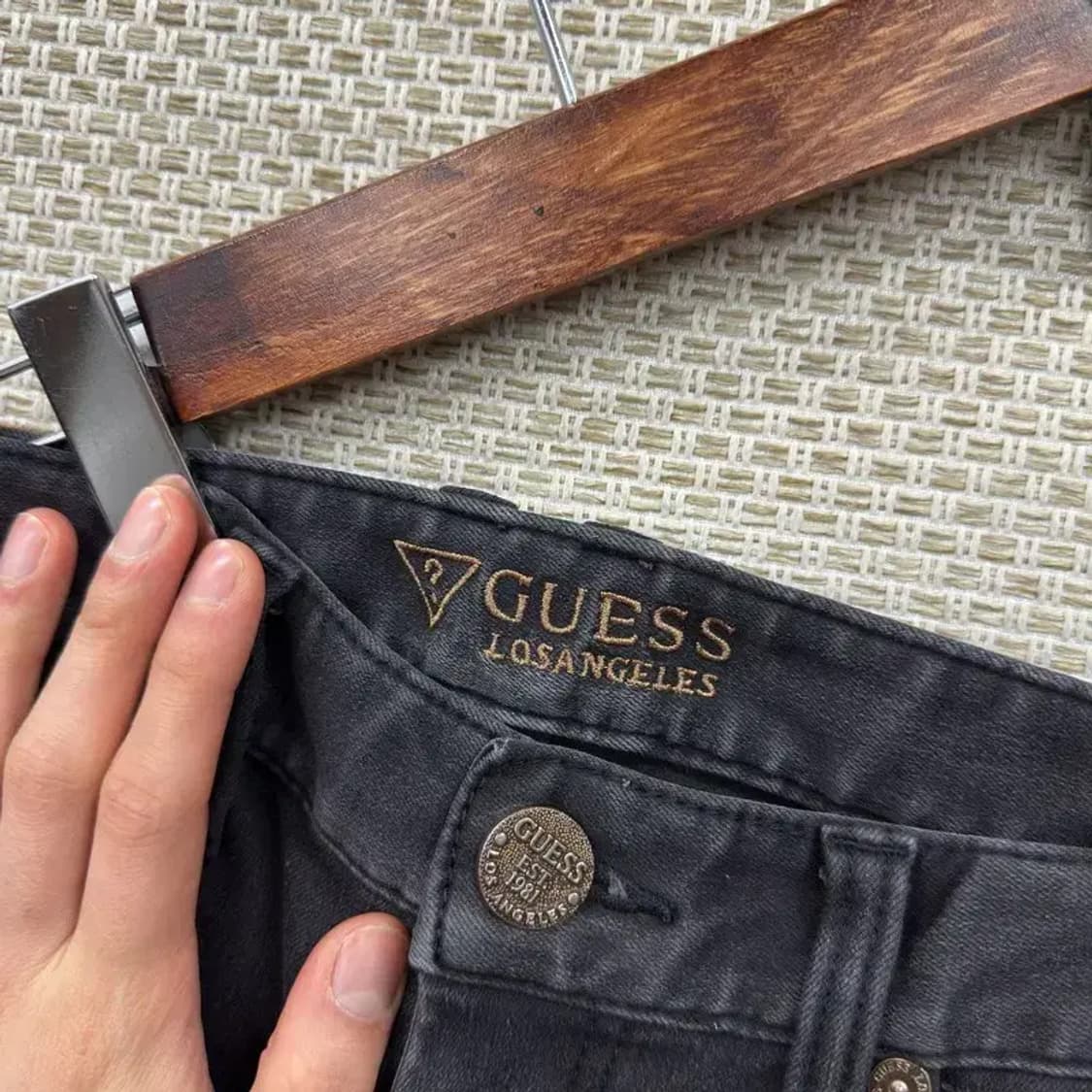 게스 동장 약기모 스판 그레이진 데님 청바지 29인치 A01756 상품이미지4