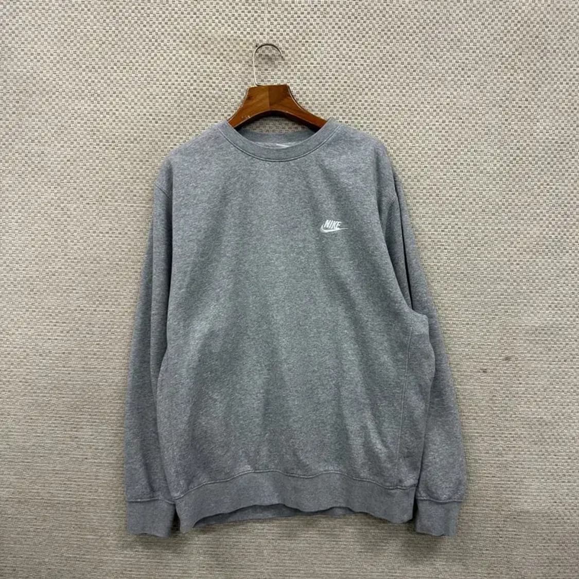 나이키 캐주얼 자수로고 약기모 스웻셔츠 맨투맨 XL A01732 상품이미지1