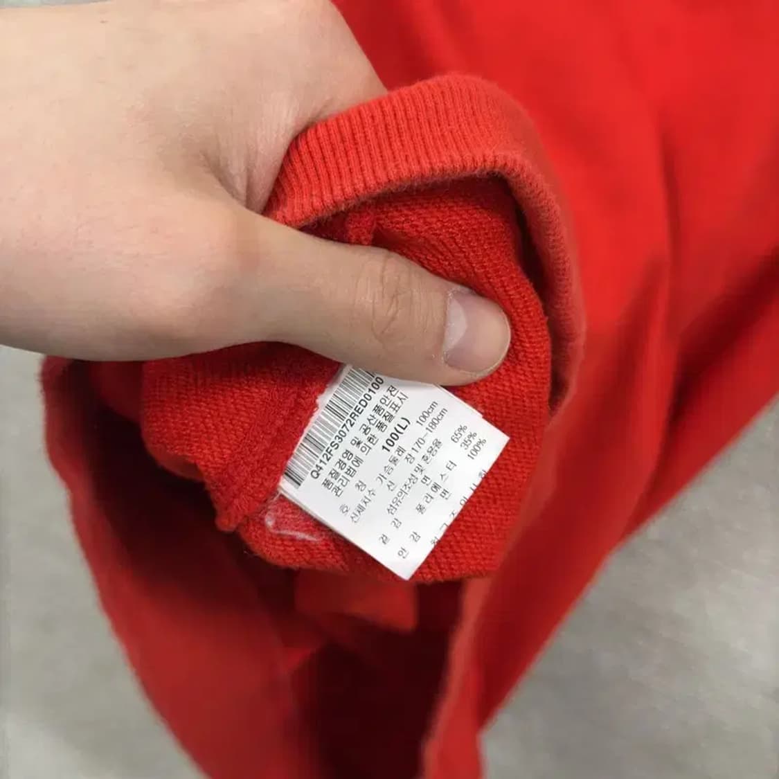 르꼬끄 캐주얼 프린팅 후드티 100 A01735 상품이미지4