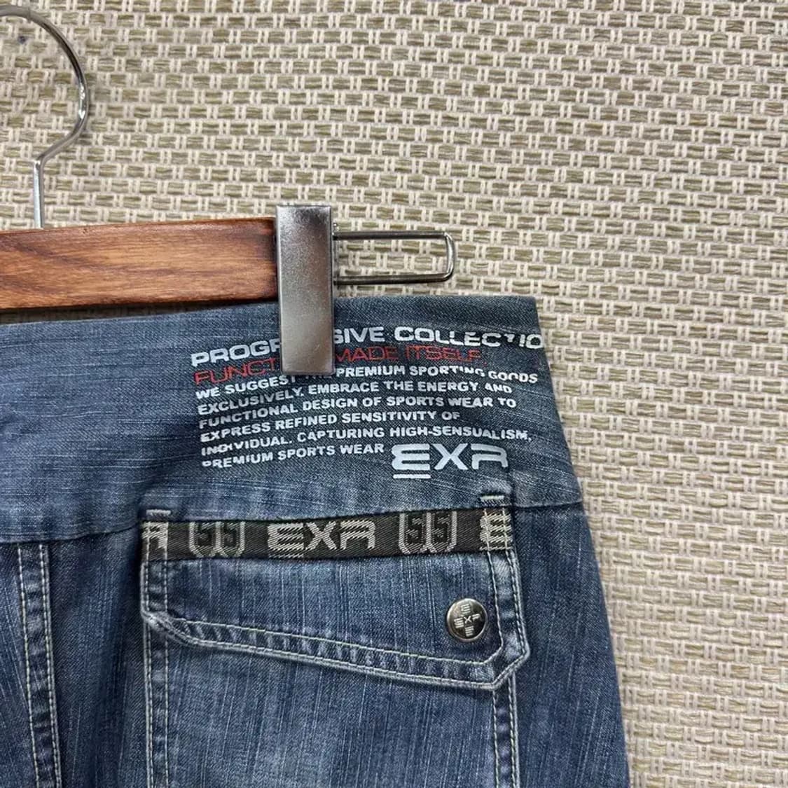 EXR 사이드라인 부츠컷 데님 청바지 26인치 A01757 상품이미지3