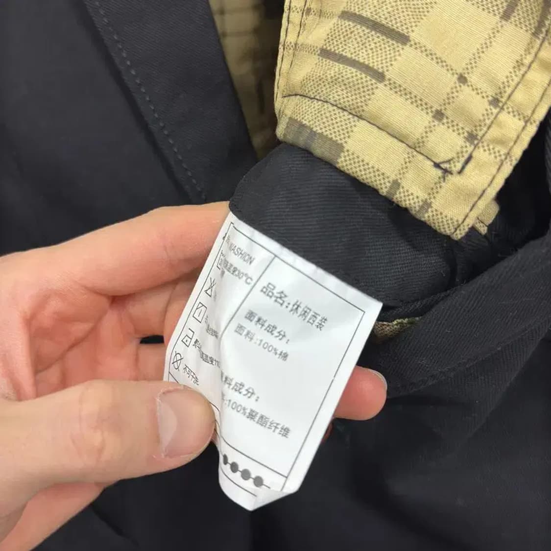 지프 JEEP 캐주얼 버튼 코튼 블레이저 자켓 L A01734 상품이미지4