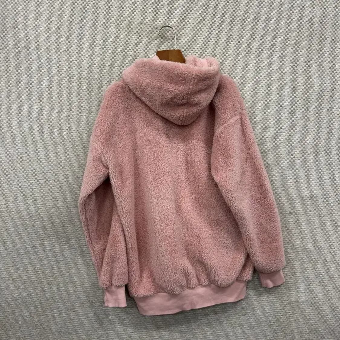 엠포리오 아르마니 빅로고 오버핏 후리스 후드티 S A01740 상품이미지2