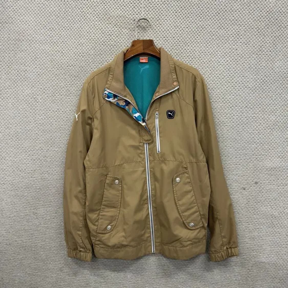 푸마 캐주얼 패치로고 윈드러너 바람막이 자켓 M A01736 상품이미지1