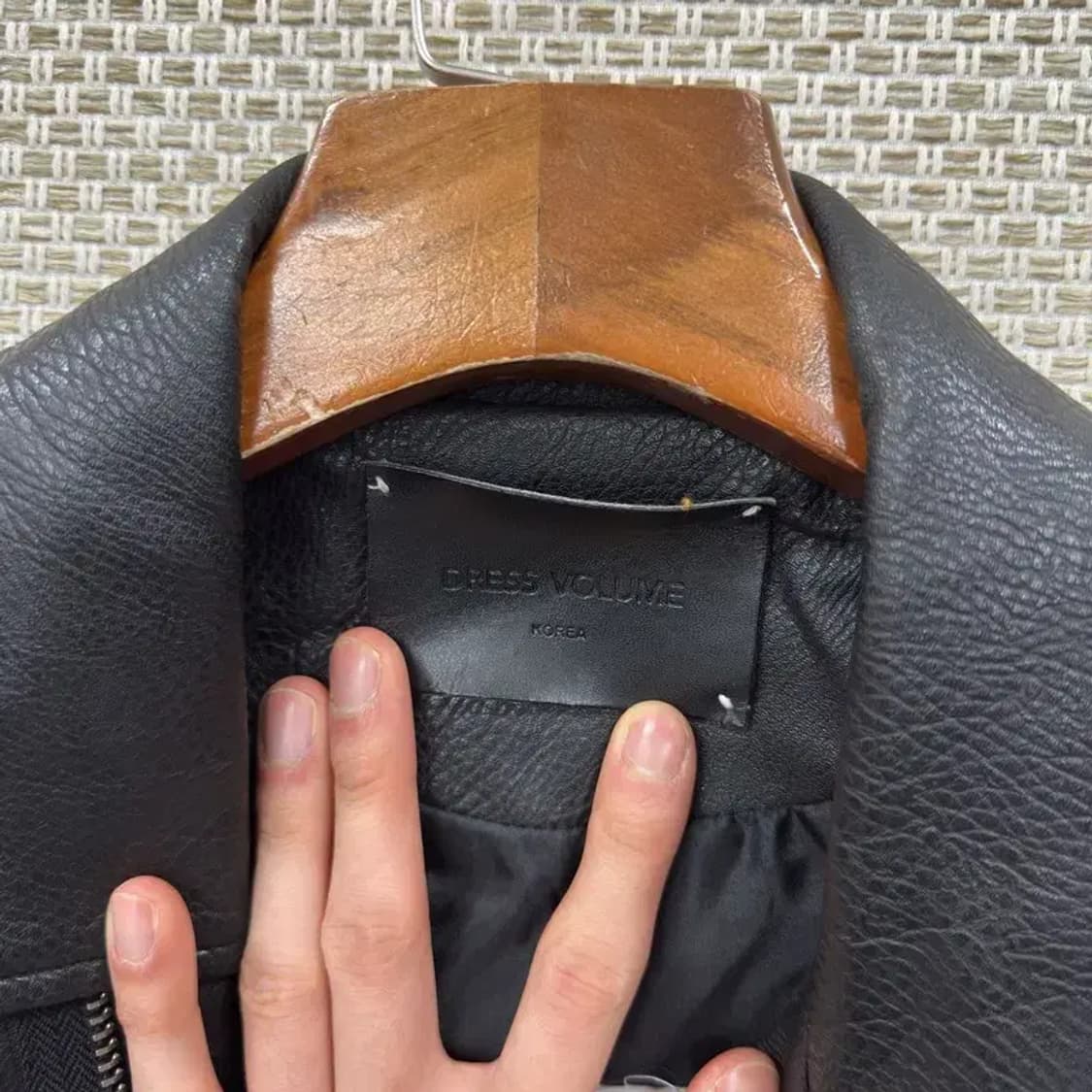 드레스볼륨 라이더 가죽 자켓 XL A01738 상품이미지3