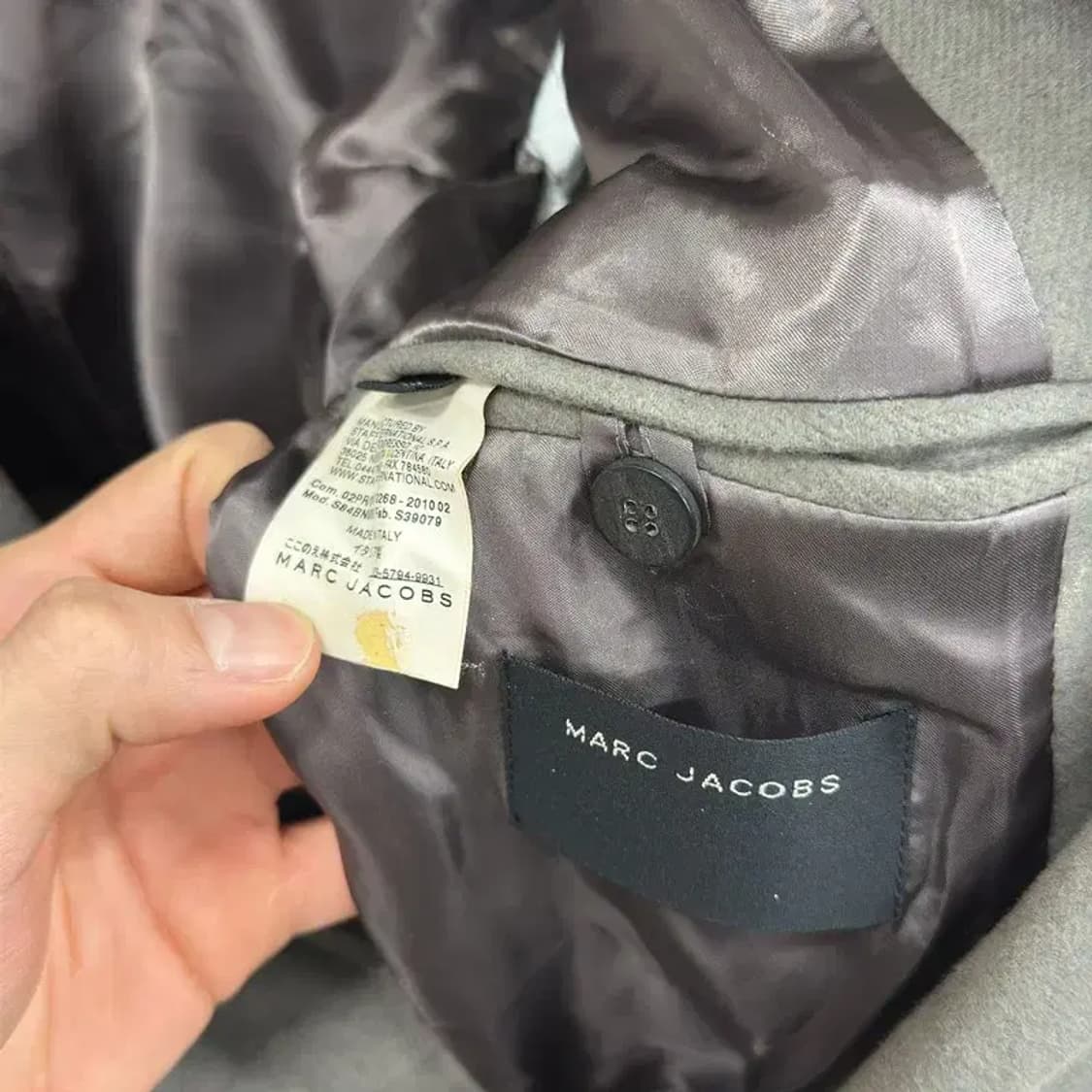 마크제이콥스 캐주얼 벨벳 블레이저 자켓 48 A01739 상품이미지3