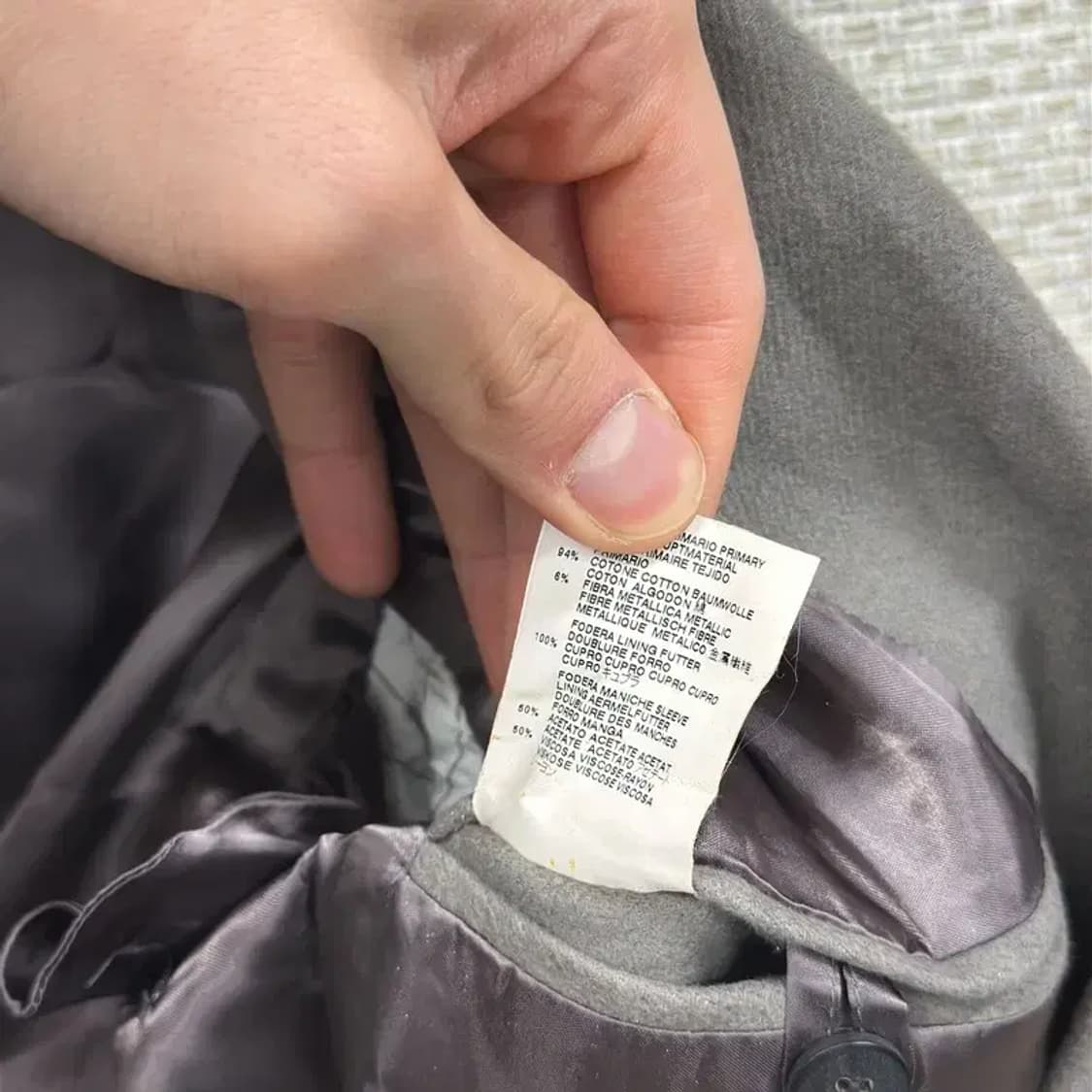 마크제이콥스 캐주얼 벨벳 블레이저 자켓 48 A01739 상품이미지6