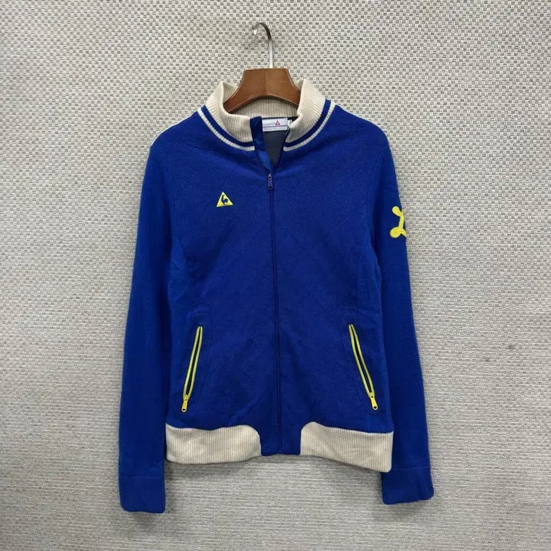 르꼬끄 골프 방풍 울 니트 집업 L A01811 상품이미지1