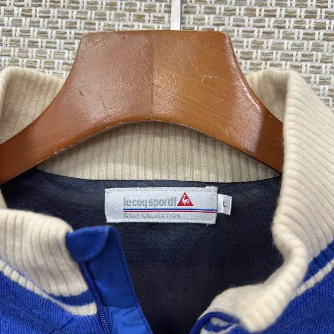 르꼬끄 골프 방풍 울 니트 집업 L A01811 상품이미지3