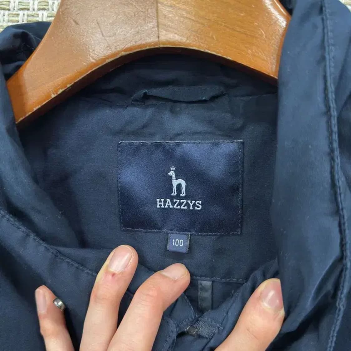 헤지스 캐주얼 바람막이 롱 코트 자켓 100 A01813 상품이미지3