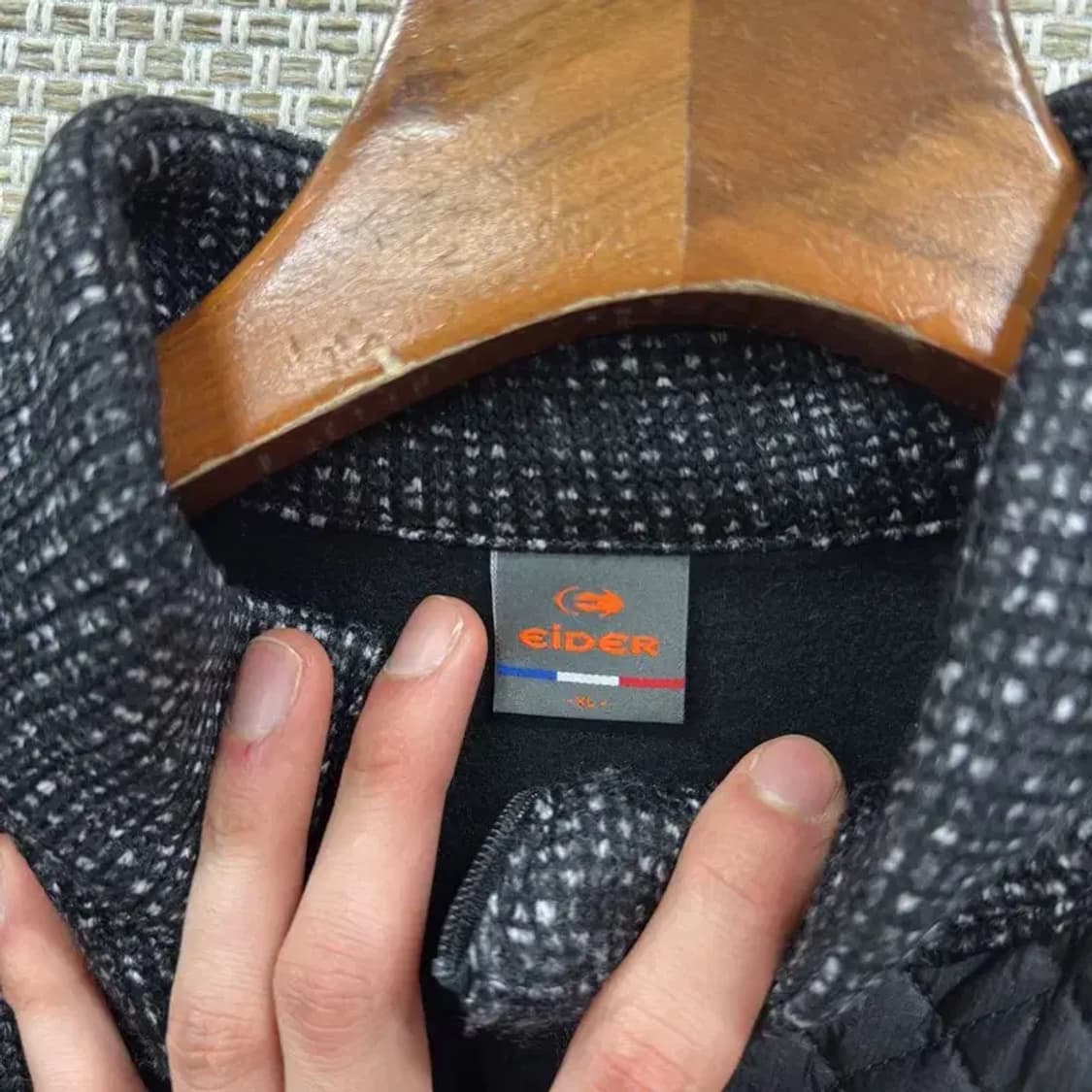 아이더 아웃도어 반집업 기모 긴팔티 XL A01817 상품이미지3