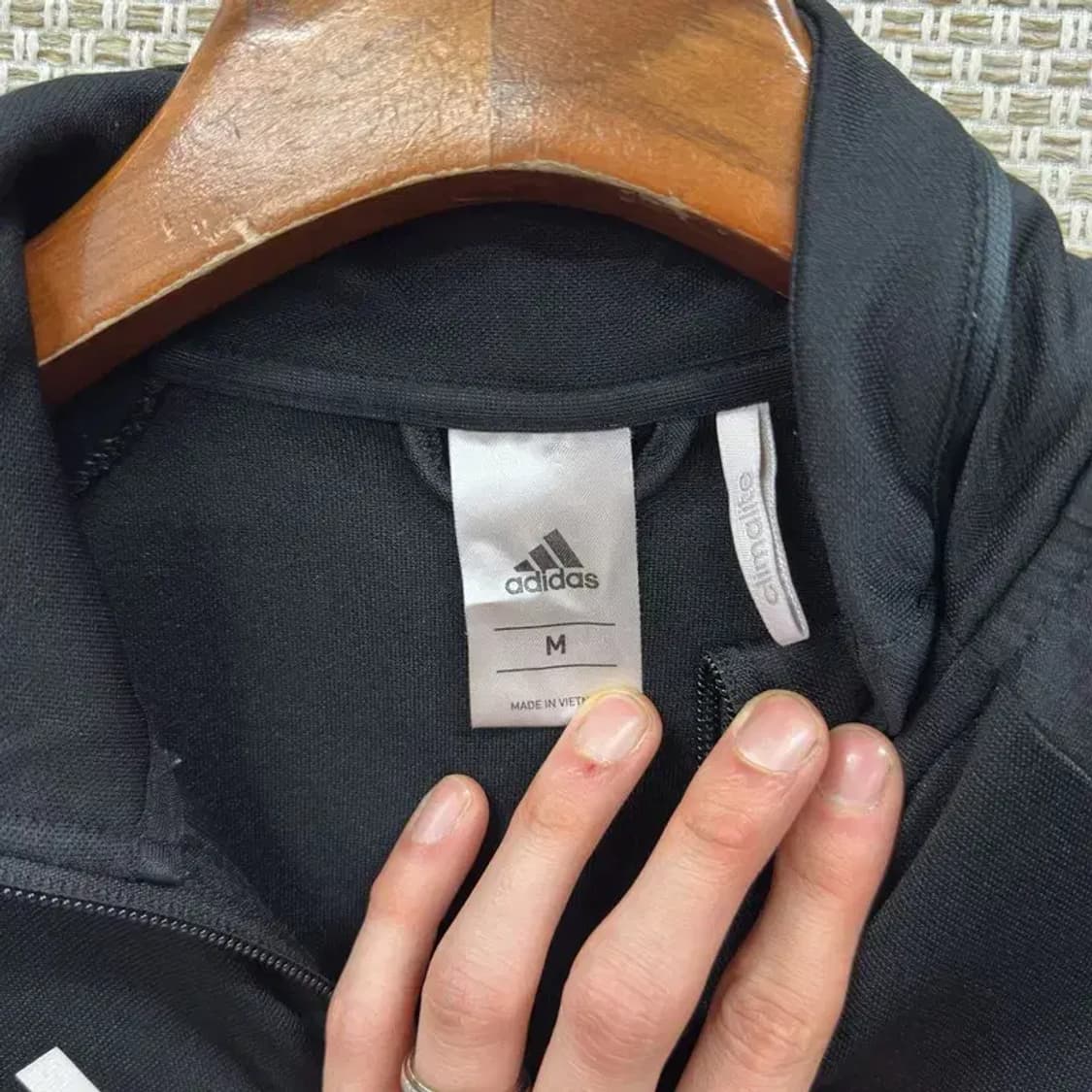 아디다스 캐주얼 삼선로고 트랙탑 져지 집업 M A01818 상품이미지3