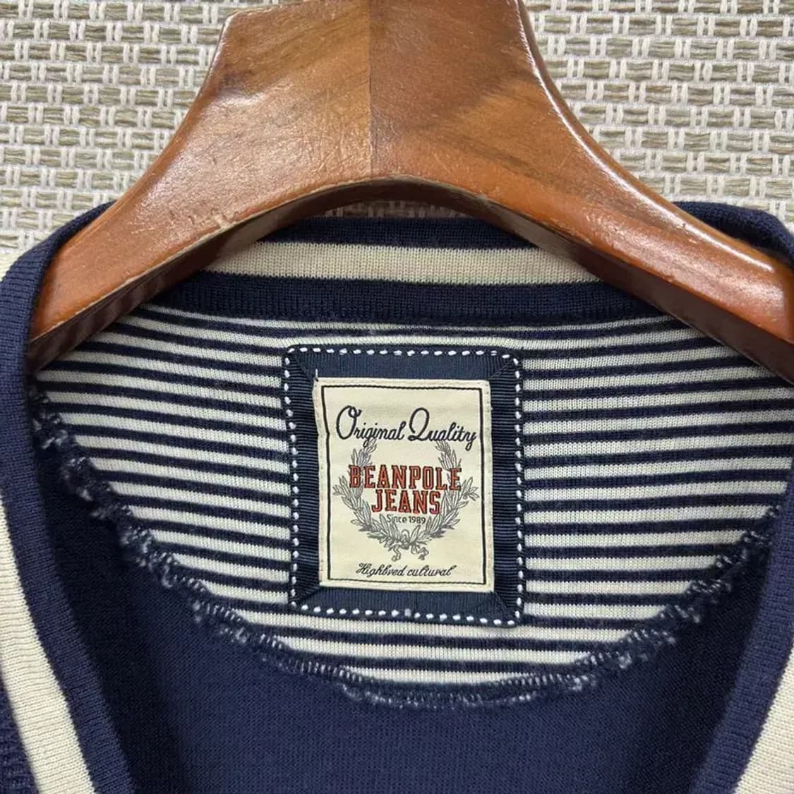 빈폴 캐주얼 페이크포켓 울 니트 가디건 105 A01824 상품이미지3