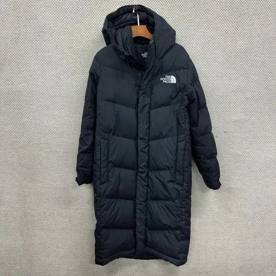 노스페이스 아웃도어 거위털 구스다운 롱 패딩 점퍼 XS A01829 상품이미지1