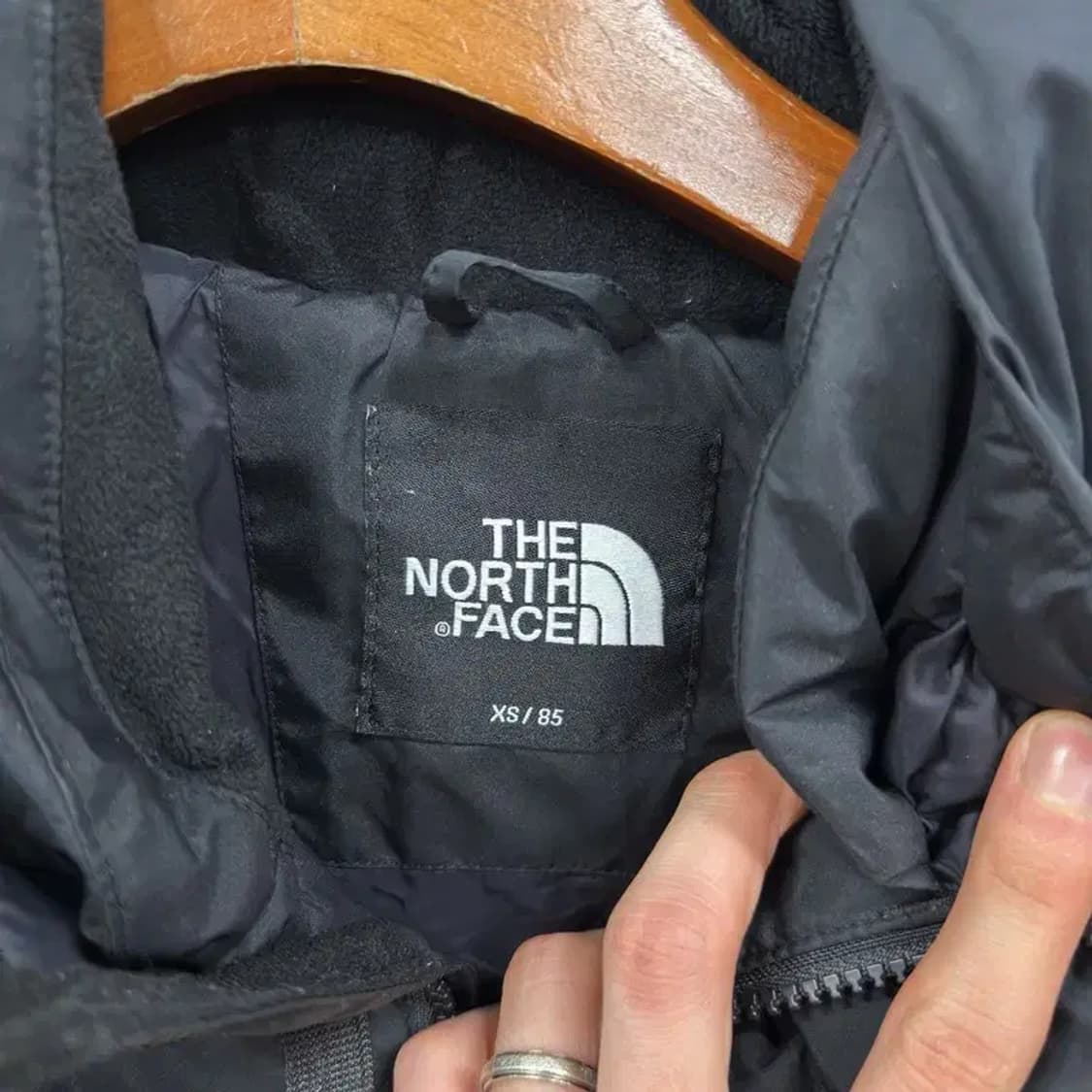 노스페이스 아웃도어 거위털 구스다운 롱 패딩 점퍼 XS A01829 상품이미지3