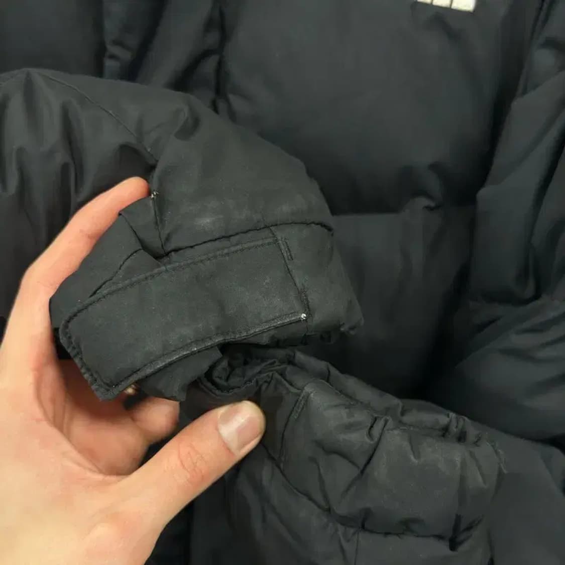 노스페이스 아웃도어 거위털 구스다운 롱 패딩 점퍼 XS A01829 상품이미지5