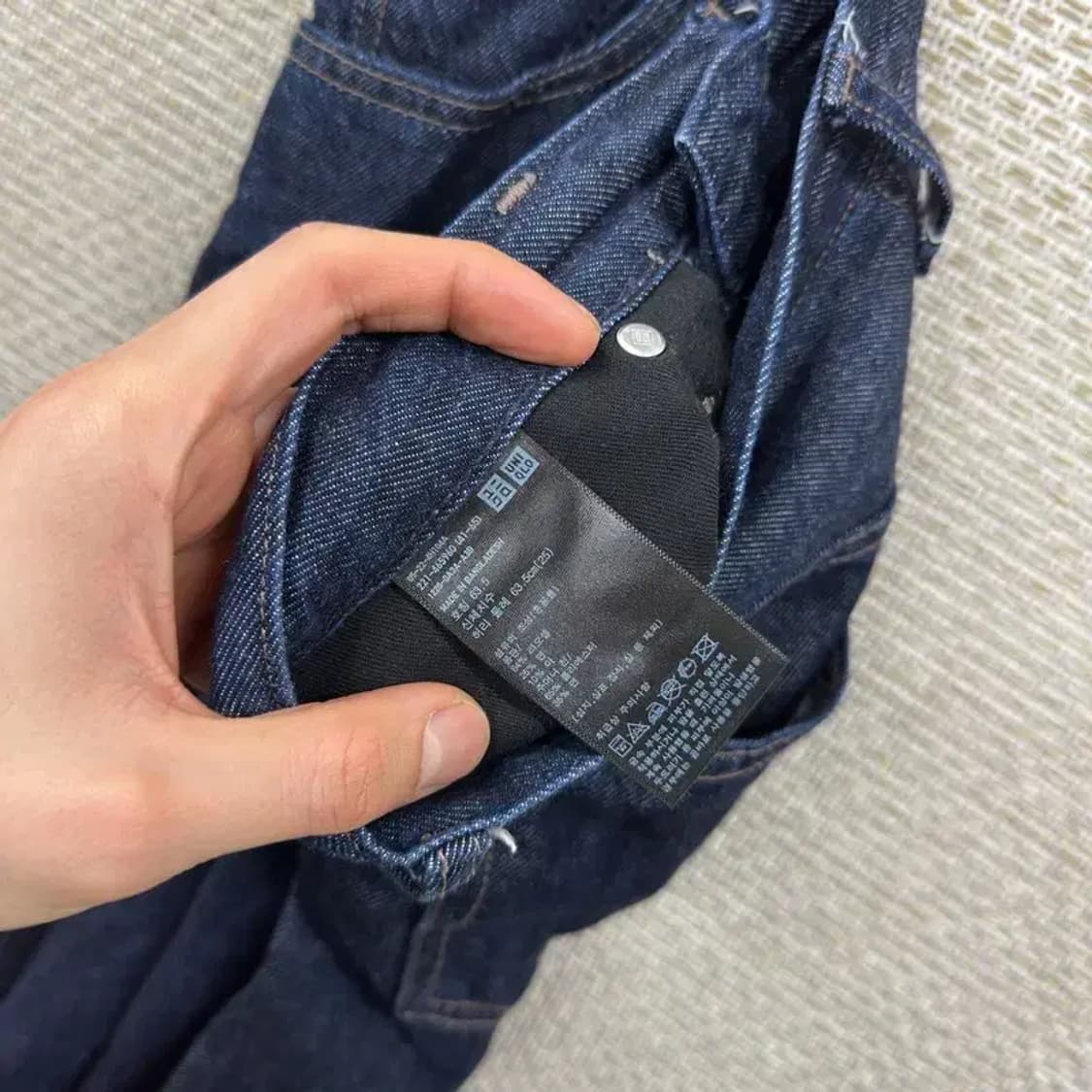 유니클로 C 클레어 웨이드 켈러 데님 청바지 25인치 A01835 상품이미지4