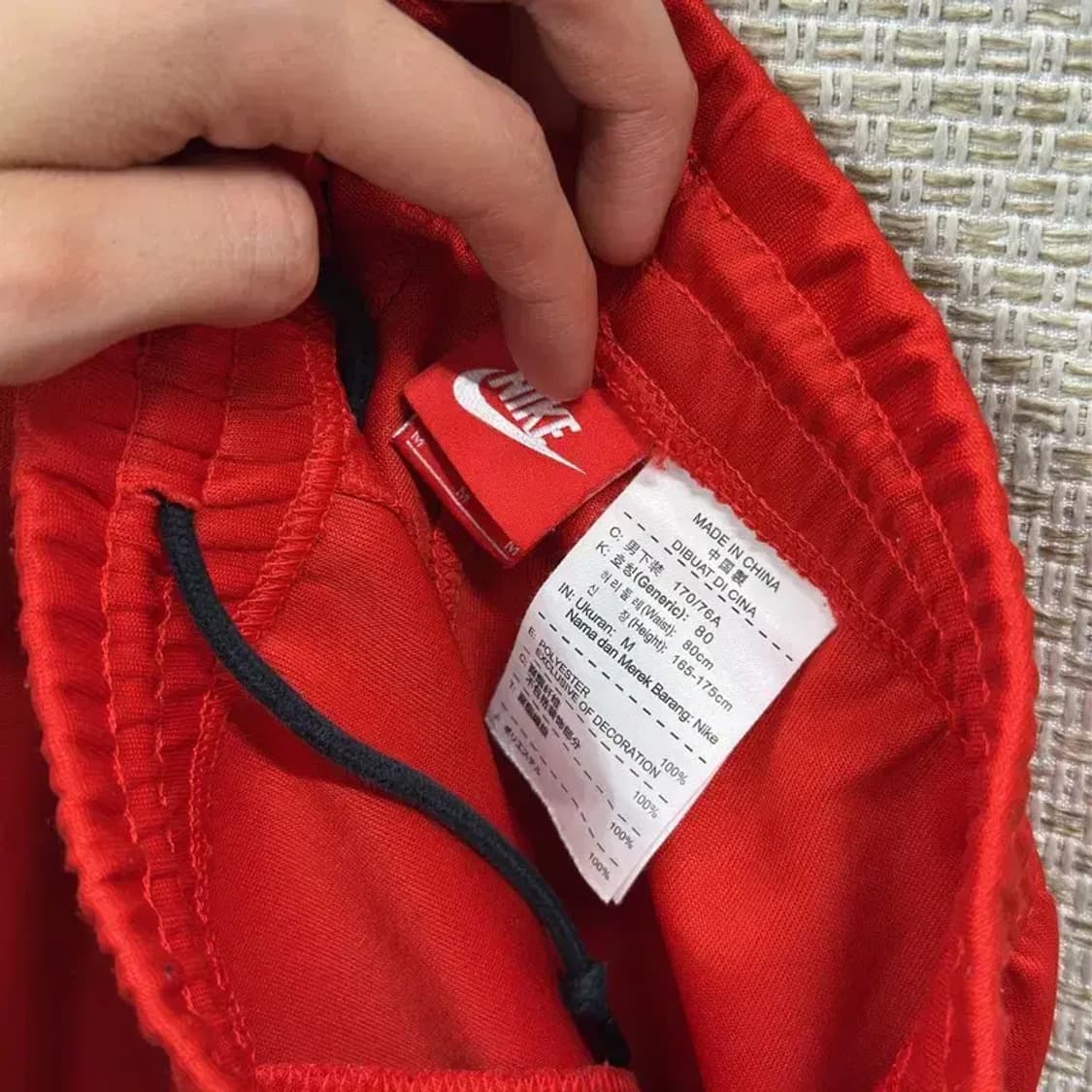 나이키 프린팅로고 트랙팬츠 츄리닝바지 M A01840 상품이미지3