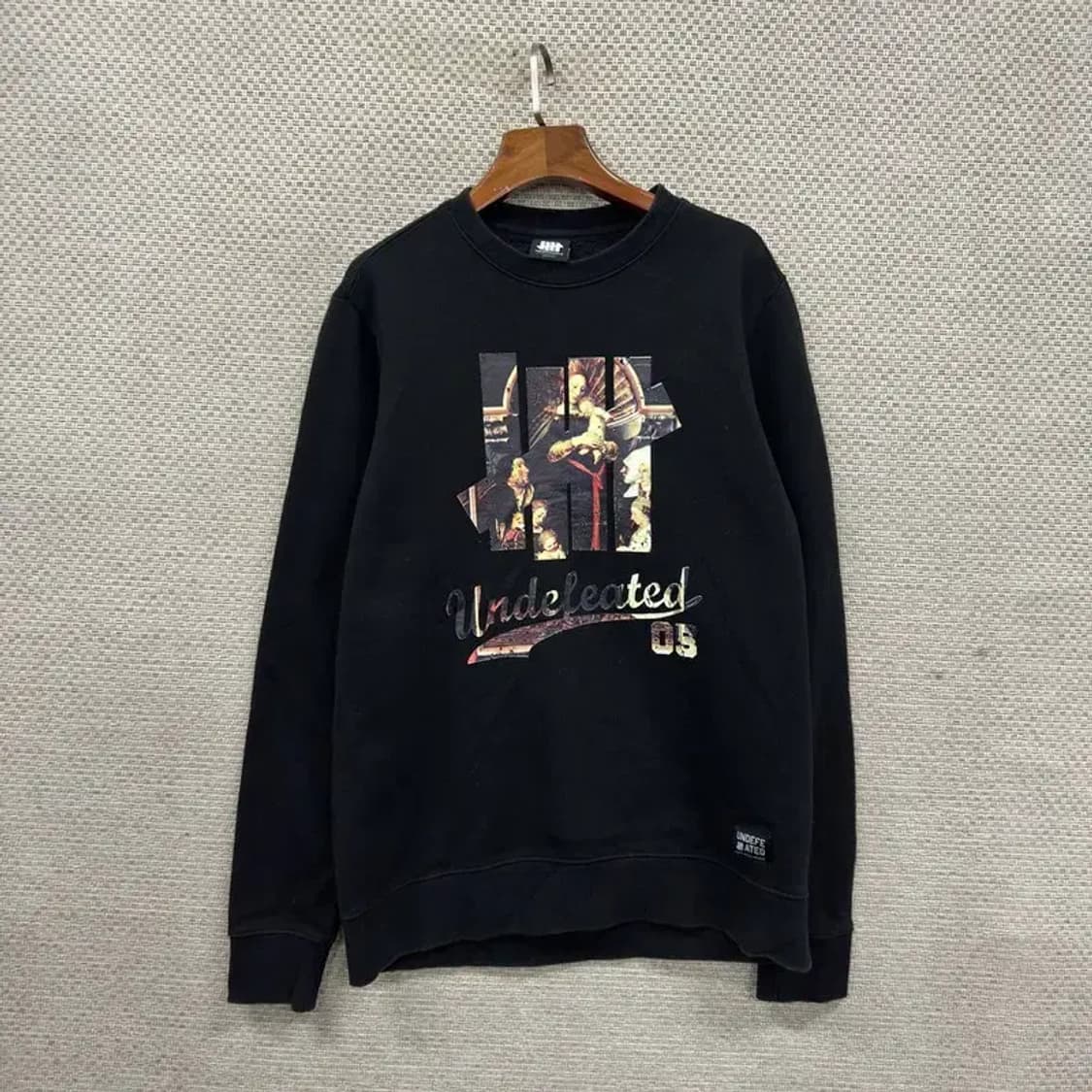 언디핏 캐주얼 프린팅 기모 스웻셔츠 맨투맨 M A01822 상품이미지1