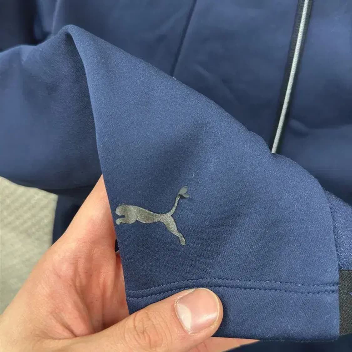 푸마 캐주얼 프린팅 약기모 롱 져지 후드집업 M A01816 상품이미지5