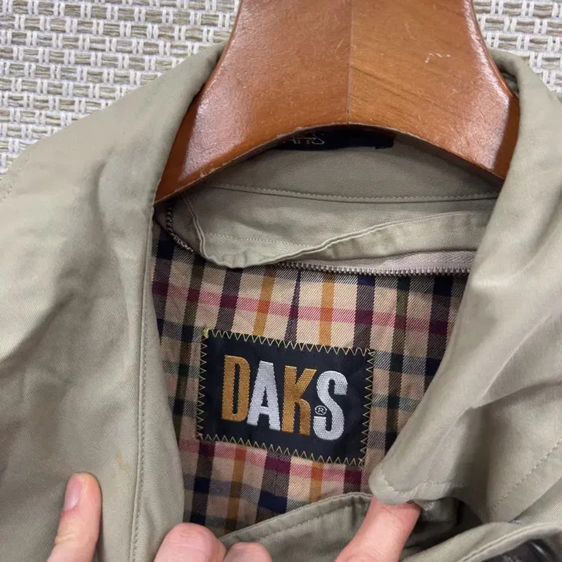 닥스 캐주얼 더블버튼 롱 트렌치 코트 103 A01828 상품이미지3