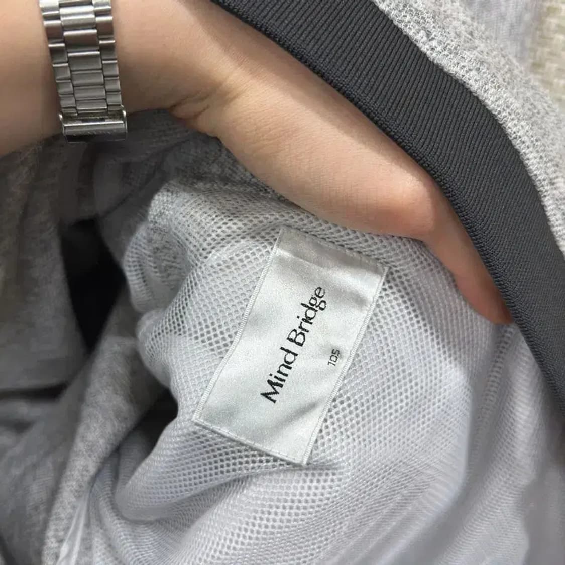 마인드브릿지 캐주얼 블루종 집업 105 A01820 상품이미지3