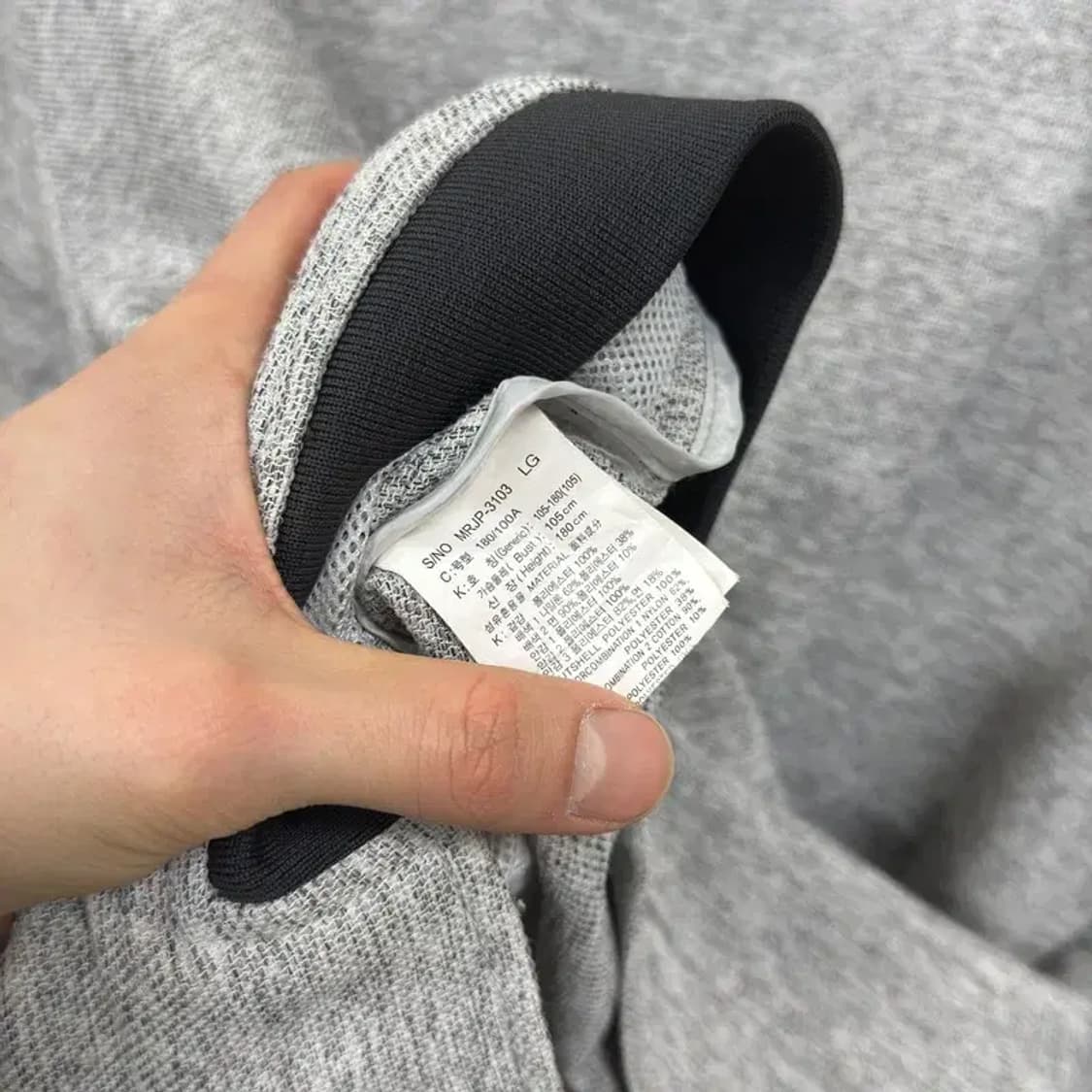 마인드브릿지 캐주얼 블루종 집업 105 A01820 상품이미지4