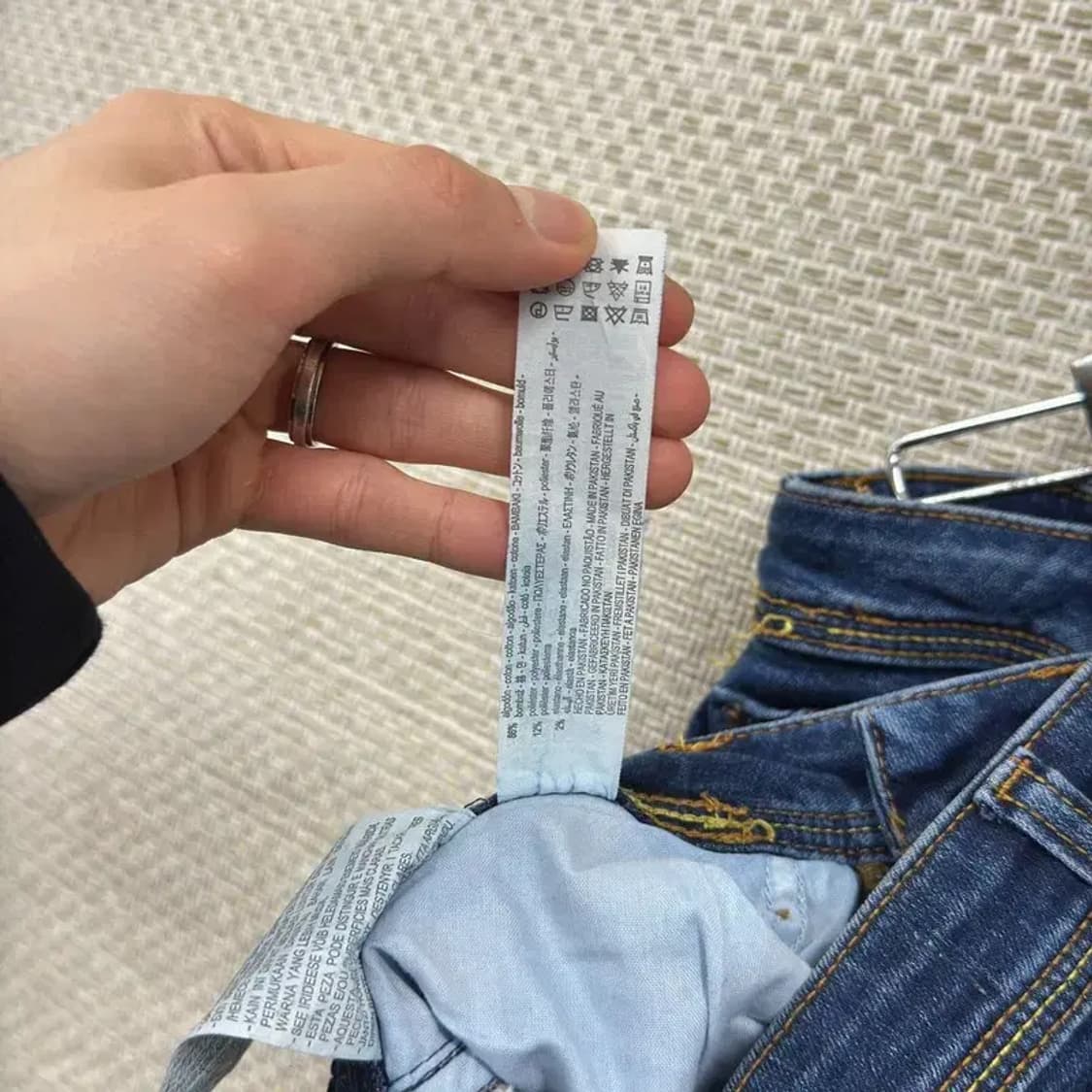 자라 ZARA 캐주얼 스판 데님 청바지 28인치 A01836 상품이미지5