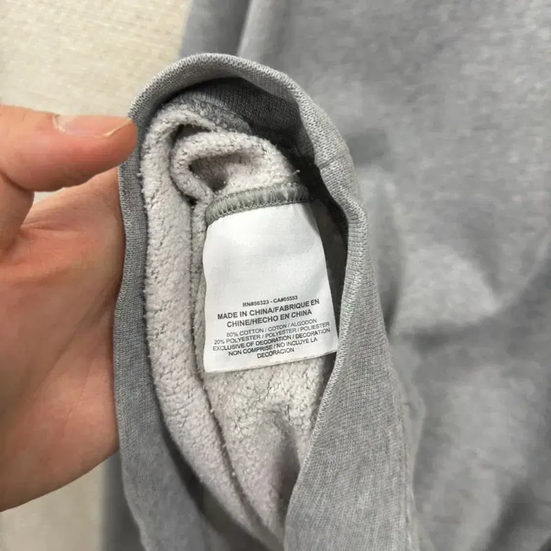 나이키 캐주얼 자수로고 스웻셔츠 맨투맨 XL A01823 상품이미지4