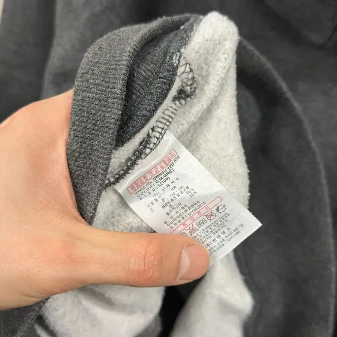 디키즈 캐주얼 자수로고 약기모 후드집업 L A01827 상품이미지4