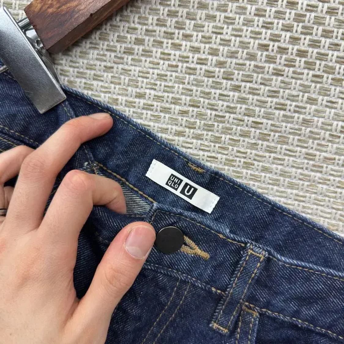 유니클로 U 르메르 캐주얼 데님 청바지 30인치 A01838 상품이미지3