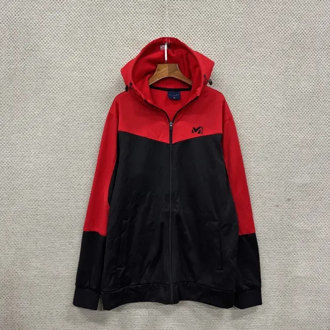 밀레 아웃도어 자수로고 약기모 져지 후드집업 190 A01885 상품이미지1