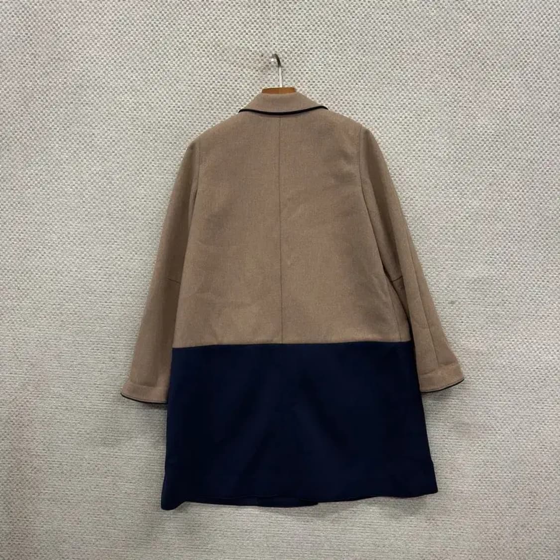 클럽모나코 캐주얼 배색 울 롱 코트 자켓 S A01886 상품이미지2