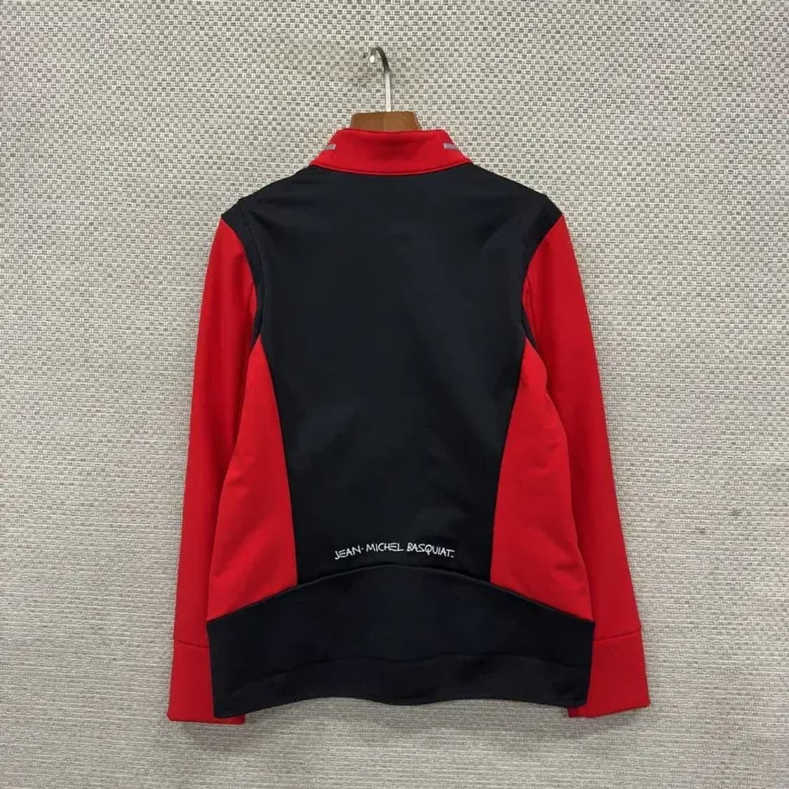 장미쉘바스키아 골프 프린팅로고 약기모 져지 집업 95 A01906 상품이미지2