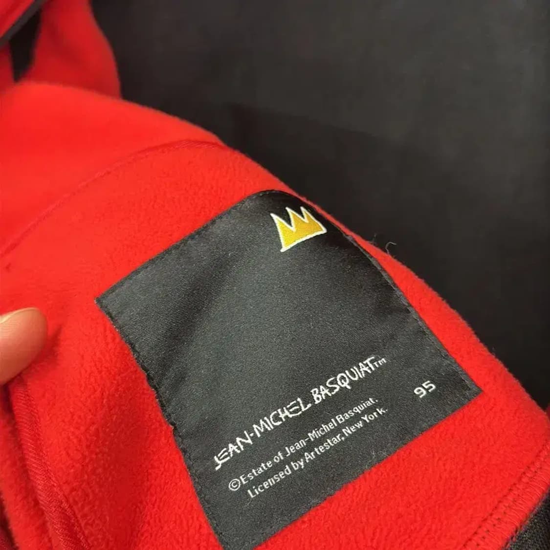 장미쉘바스키아 골프 프린팅로고 약기모 져지 집업 95 A01906 상품이미지3