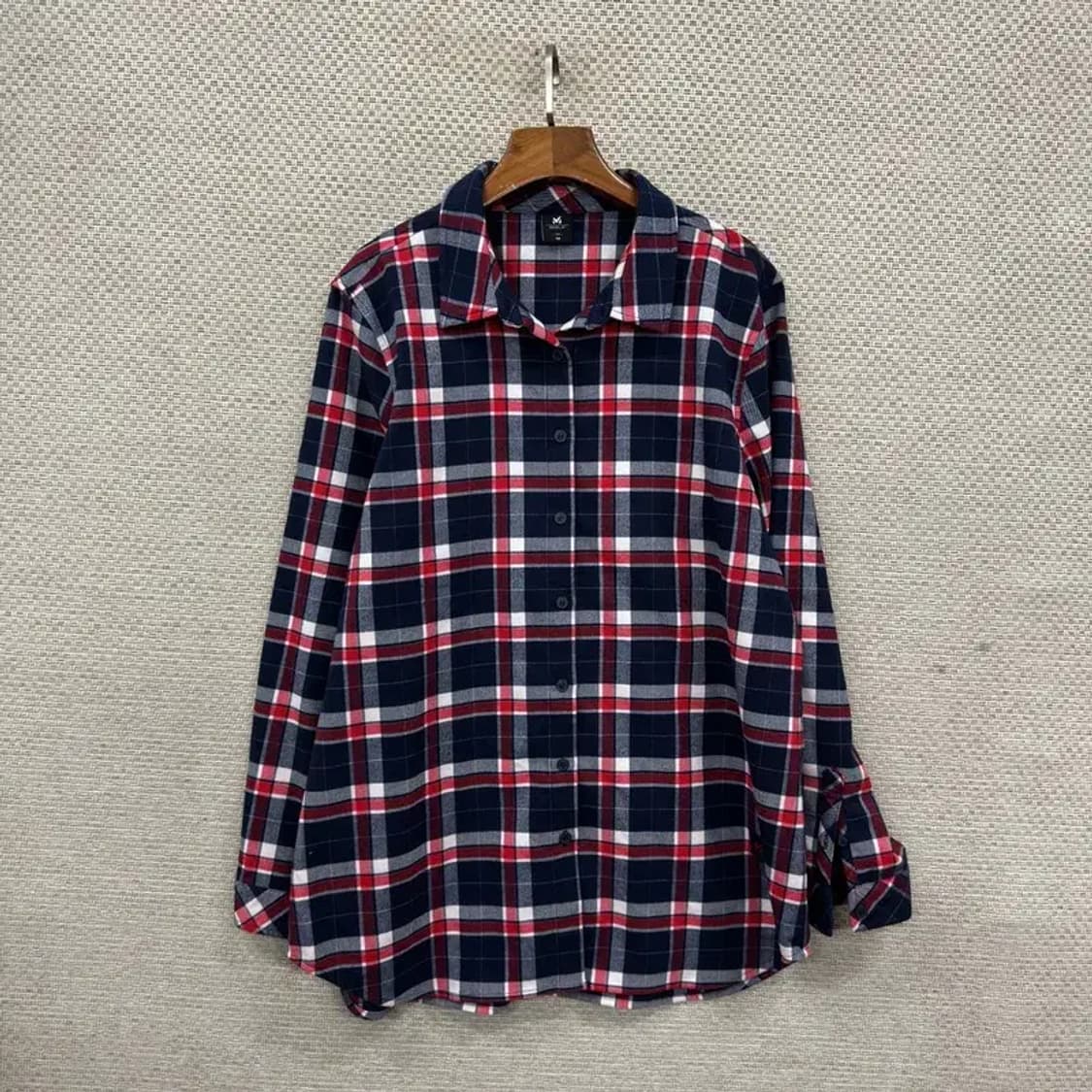 밀레 골프 캐주얼 체크 긴팔 셔츠 105 A01915 상품이미지1