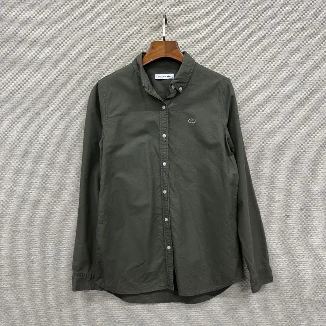 라코스테 캐주얼 자수로고 긴팔 셔츠 95 A01916 상품이미지1