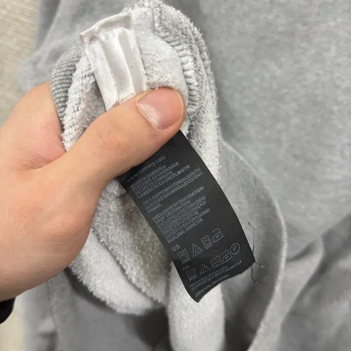 타미힐피거 캐주얼 자수로고 약기모 스웻셔츠 맨투맨 S A01895 상품이미지4