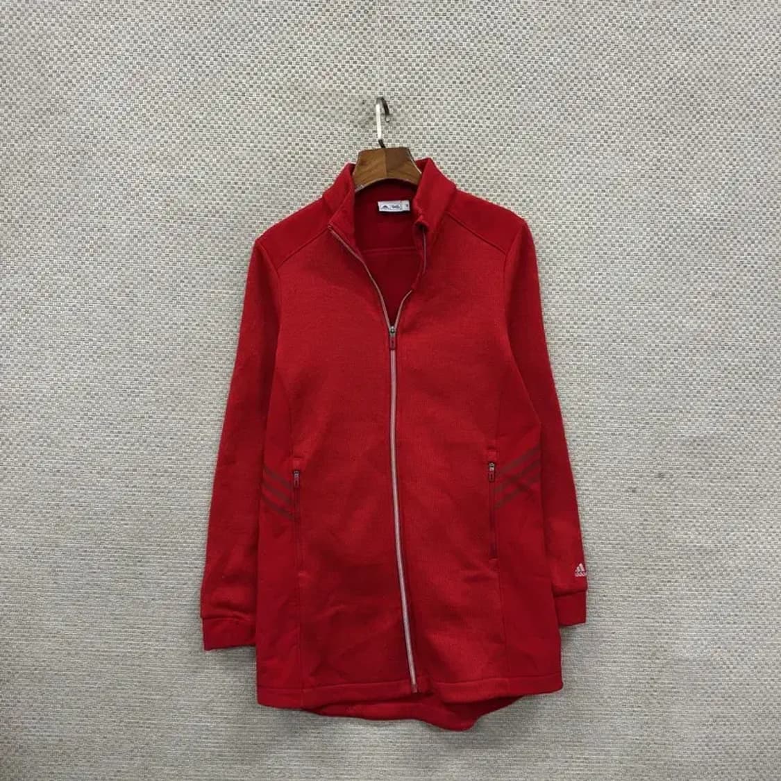 아디다스 골프 캐주얼 플리스 롱 후리스 집업 95 A01889 상품이미지1