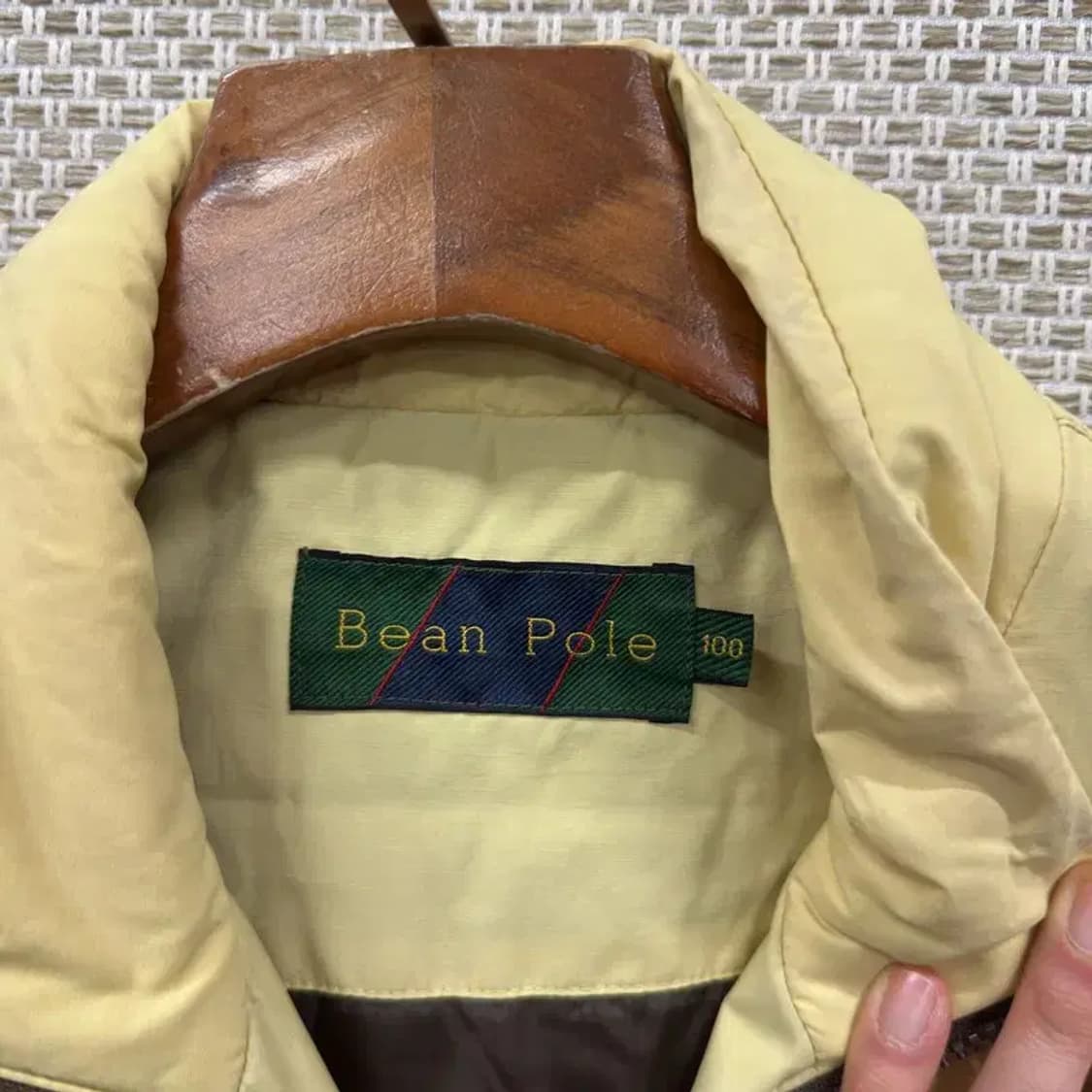 빈폴 캐주얼 자수로고 바람막이 베스트 조끼 점퍼 100 A01912 상품이미지3