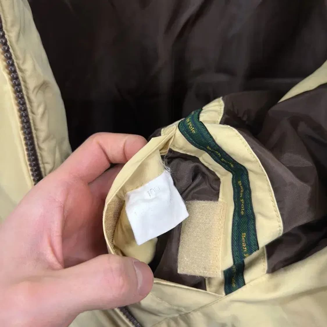 빈폴 캐주얼 자수로고 바람막이 베스트 조끼 점퍼 100 A01912 상품이미지4